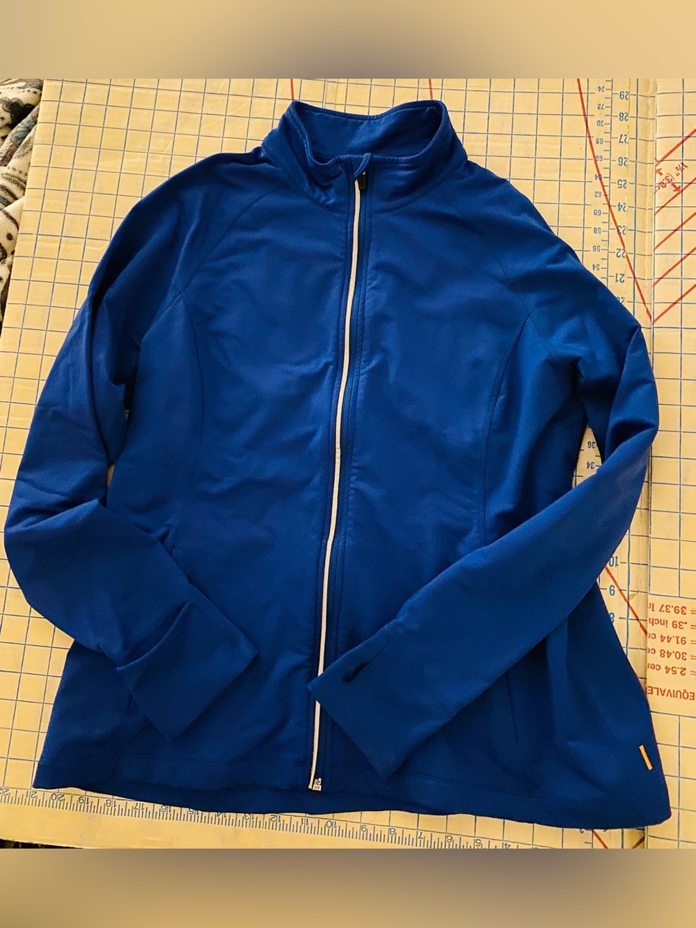 Lucy Royal Blue Full‑Zip Jacket